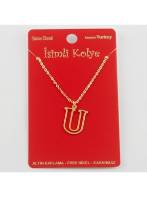 Tkçbj Prinç Harfli Kolye Tkçbj