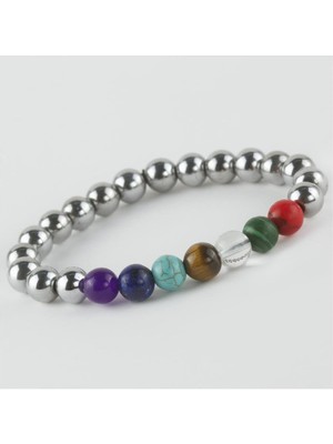 Tkçbj 7'li Doğaltaş Çakra Bileklik Tkçbj