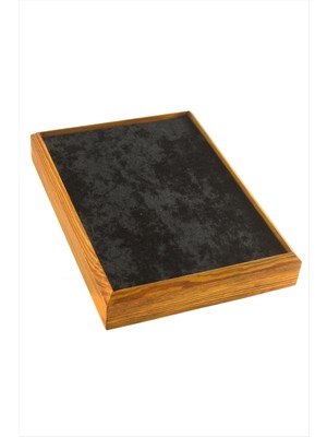 Tkçbj Ahşap Anfora Kumaş Piercing Küpelik 18*24 cm Tkçbj