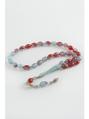 Tkçbj Zeytin Şekilli Plastik Tesbih 8*11 mm Tkçbj