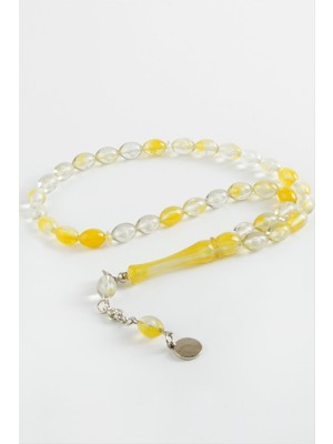 Tkçbj Zeytin Şekilli Plastik Tesbih 8*11 mm Tkçbj