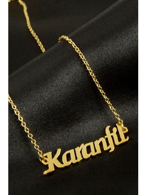 Tkçbj Karanfil Isimli Kolye (Kişiye Özel) Tkçbj