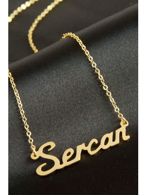 Tkçbj Sercan Isimli Kolye (Kişiye Özel) Tkçbj