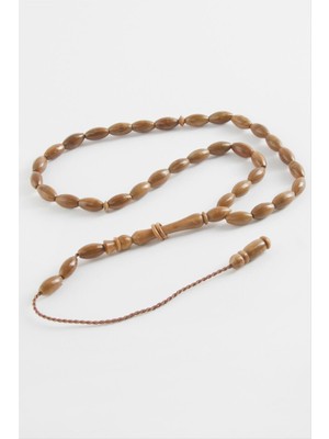 Tkçbj Arpa Kesim Kuka Tesbih 6*10 mm Tkçbj