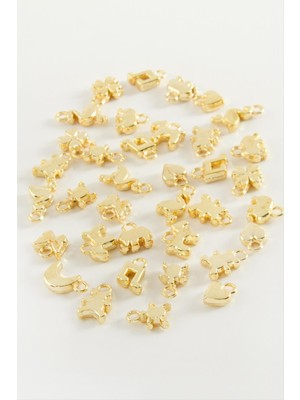 Tkçbj Karışık Tek Kulplu Metal Bileklik ve Kolye Ucu Aparatı 1 Adet Tkçbj