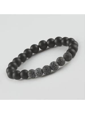 Tkçbj Akik - Mat Onix Doğaltaş Bileklik Tkçbj