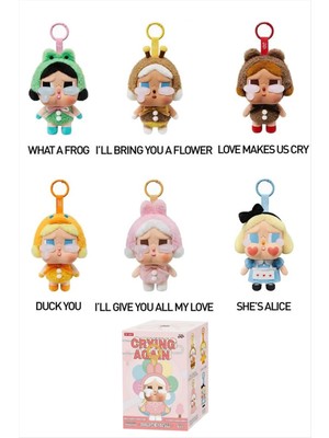 Tkçbj Crybaby Peluş Çanta Anahtarlık Tkçbj