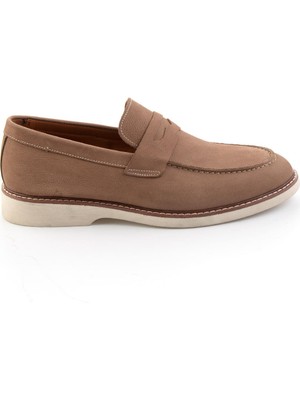 Bambi Kum Hakiki Deri Erkek Loafer Ayakkabı E01547010701