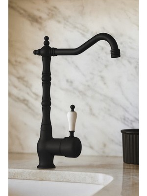 Rustik Lüx Seri Mutfak Eviye Bataryası Ağır Malzeme Preminium Seri