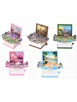 Noxsa Kitap Şeklinde 3D Anahtarlık