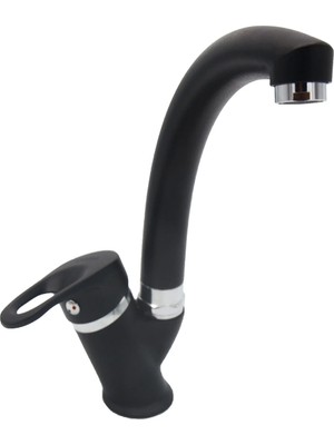 Mix Kuğu Sıcak Soğuk Çift Su Girişli Mutfak ve Lavabo Musluğu Bataryası