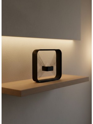 Zero Land Snmswrld Askılı Kare Mumluk Duvar Dekoru Loş Salon ve Modern Melar