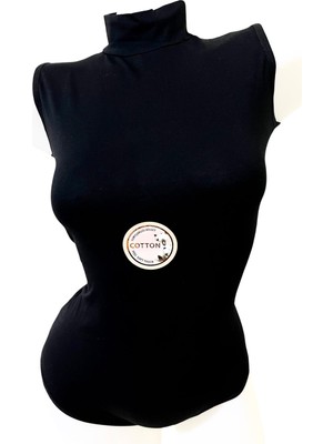 Kota Sıfır Kollu Balıkçıl Yaka Çıtçıtlı Body