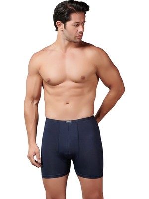 Gümüş 8007 6'lı Bambu Ince Bel Elastan Boxer