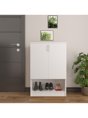 Kone Haus Clea Beyaz Ayakkabılık KH2500