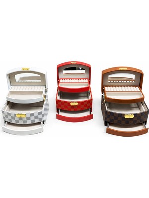 İlk El Grup Ieg™ 22X18 cm Makyaj ve Takı Kutusu