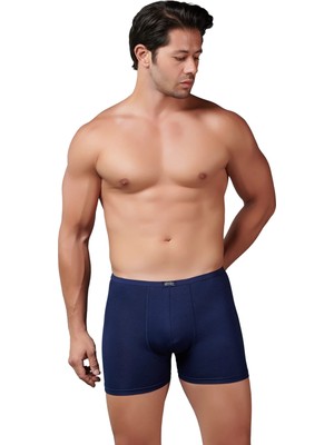 Gümüş 8007 6'lı Bambu Ince Bel Elastan Boxer