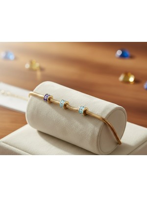 Çelik Nazarlıklı Bileklik