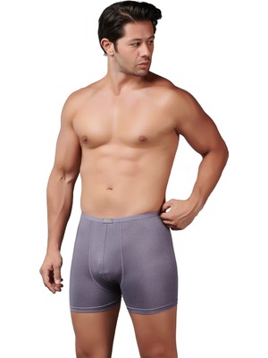 Gümüş 8007 3'lü Bambu Ince Bel Elastan Boxer
