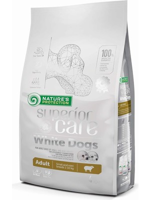 Hype Store Nature's Protection Superior Care Beyaz Tüylü Köpekler Için Kuzulu Küçük Irk Köpek Maması 4kg