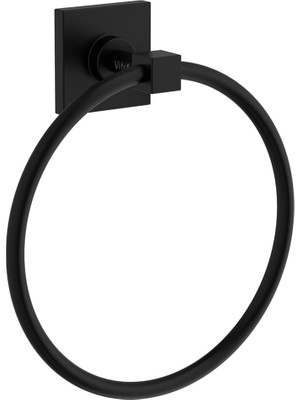 Hype Store Vitra Root A4480236 Halka Havluluk, Mat Siyah