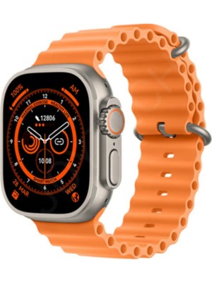 Normadia T800 Watch 8 Ultra Süper Amoled Akıllı Saat, Wifi, Şarj, Arama, Bildirim, Okuma