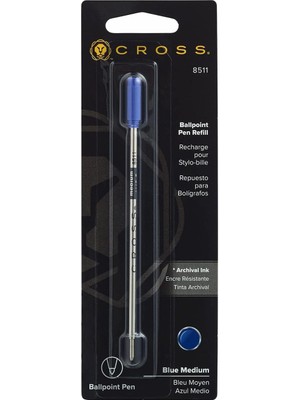 Hype Store Cross 8511D C1 Slim Tükenmez Refil Mavi Medium Uç