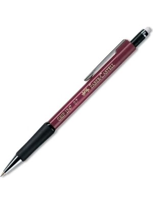 Hype Store Faber-Castell Grip 1347 Versatil Kalem, 0.7 Mm, Bordo, Ergonomik Tutuş, Yaylı Uç, Uzun Silgi, Modern