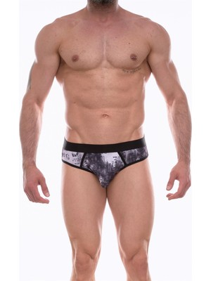 İlk El Grup Ieg™ Erkek  Desenli Jockstrap Çamaşır