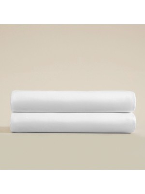 Hype Store Chakra Edeline Düz Çarşaf 240X260 Cm, Beyaz