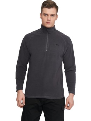 Trespass Blackford - Microfleece Erkek Gri Polar