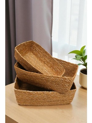 Digithome 3’lü Naturel Organizer Sepet -PNL-PH39 S/3