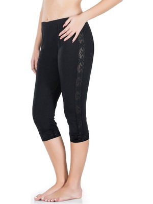 İlk El Grup Ieg™ Derya Kurşun Şeritli Kısa Kadın Tayt 417