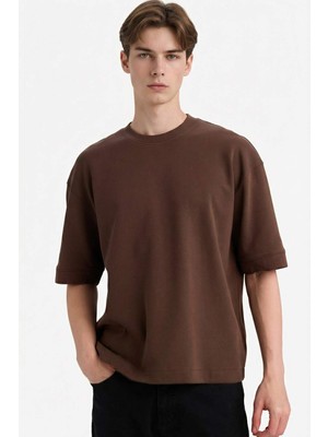 DeFacto Nefes Alabilen Kumaş Tişört B4844AX26SP