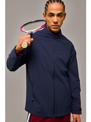 DeFacto Su İtici Slim Fit Yarım Balıkçı Yaka Fermuarlı Yağmurluk F8074AX26SP