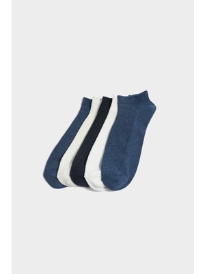 DeFacto Erkek 5li Pamuklu Sneaker ÇORAP G2061AXNS