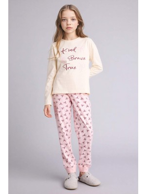 DeFacto 2'li Pijama Takımı Kız Çocuk H0105A826SP
