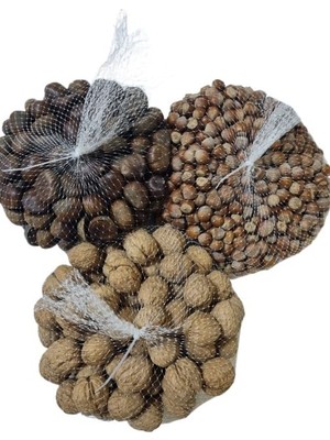 Delixa Kuruyemiş Filesi, Meyve-Sebze Filesi, 45CM, 1 kg Ürün Taşır, 100 Adet File ve Cırt Klips