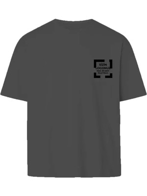 İlk El Grup Ieg™ Tişört Tasarla 24/1 Kumaş - Füme