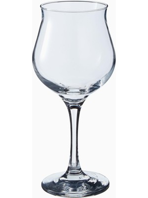 Hype Store Vavy Kırmızı Şarap Kadehi, Sade, 370 Ml, 6 Parça