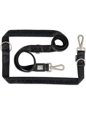 Hype Store Max & Molly Pets Matrix 2.0 Çok Fonksiyonlu Köpek Gezdirme Kayışı (Siyah, L)