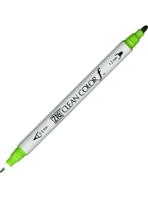 Zig Zıg Clean Color F Tcs-6000T 041 Light Green Renkli Kalem 1 Adet 0.5 mm İnce Uç