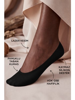 Katia & Bony Kadın Görünmez Babet Çorap Siyah