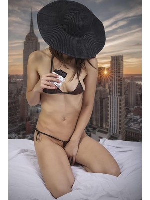 İlk El Grup Ieg™ Fantezi Yenilebilir Çikolatalı Aromalı Iç Çamaşırı Takımı