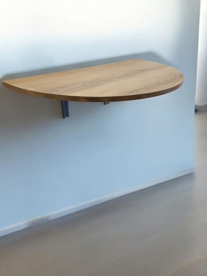 Mobilyacın Açılır Kapanır Çalışma Masası Mutfak Masası Katlanır Duvar Masası Yarım Daire