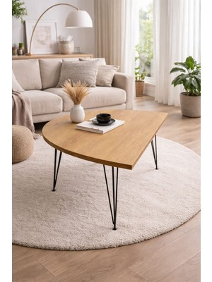 Mobilyacın Yarım Daire- Mutfak - Balkon Sehpa Metal Tel Ayak