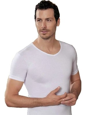 İlk El Grup Ieg™ Şahinler Licralı V Yaka Atlet E072