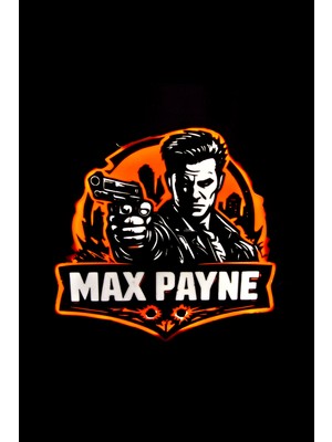 MEKTrend Max Payne Tasarımlı Dekoratif Aydınlatma (22X21CM)