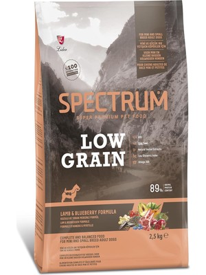 Hype Store Lıder Low Grain Kuzu Etli ve Yaban Mersinli Mini ve Küçük Irk Yetişkin Köpek Maması 2,5kg