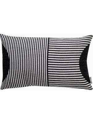 Hype Store Concept Ava Lıne Kırlent Siyah 35 x 55 cm